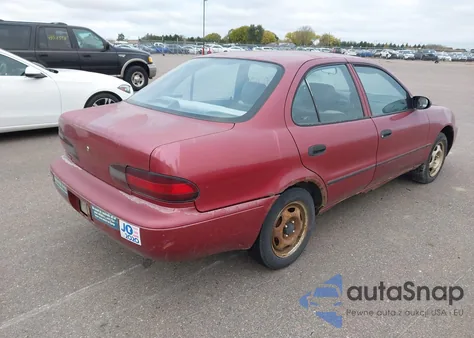 1995 Geo Prizm Lsi from USA, damaged, VIN 1Y1SK5265SZ031319
